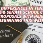 Major Differences In Tennessee House & Senate School Choice Bill Proposals With Hearings Beginning This Week