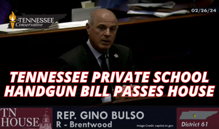 Tennessee Private School Handgun Bill Passes House