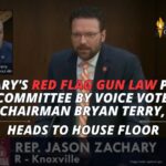 Zachary's Red Flag Gun Law Passes House Committee By Voice Vote Led By Chairman Bryan Terry, Heads To House Floor