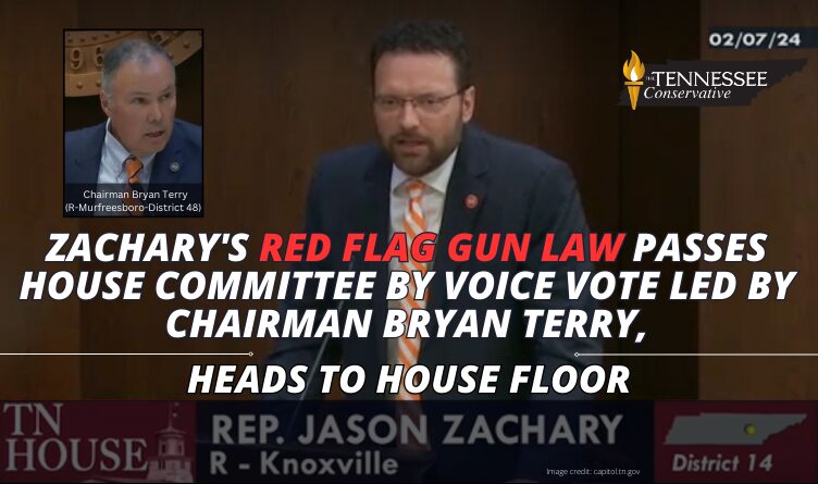 Zachary's Red Flag Gun Law Passes House Committee By Voice Vote Led By Chairman Bryan Terry, Heads To House Floor