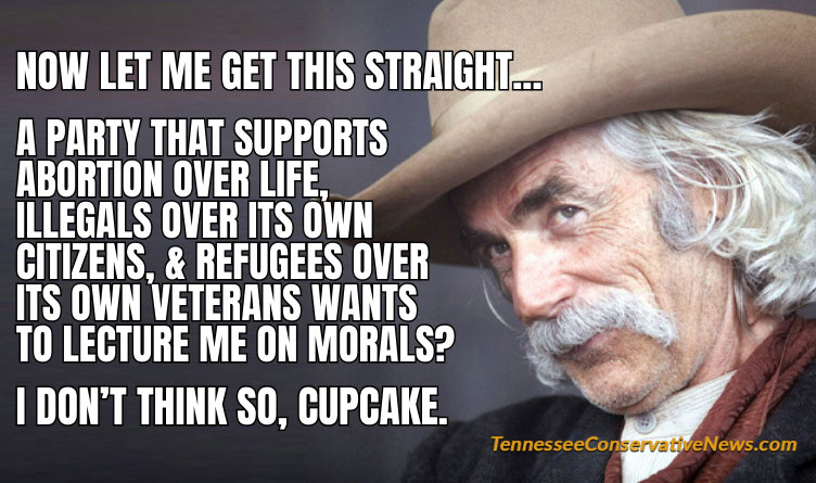 Now Let Me Get This Straight... A Party that Supports abortion over life, illegals over its own citizens, & Refugees over its own veterans wants to lecture me on morals? I don’t think so, cupcake.. Meme