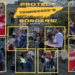 Tennesseans Stand Up Against Illegal Immigration At Protect Tennessee's Borders Rally At State Capitol