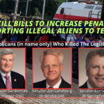3 RINOs Kill Bills To Increase Penalties For Transporting Illegal Aliens To Tennessee