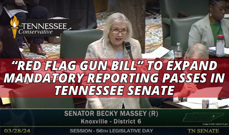 “Red Flag Gun Bill” To Expand Mandatory Reporting Passes In Tennessee Senate