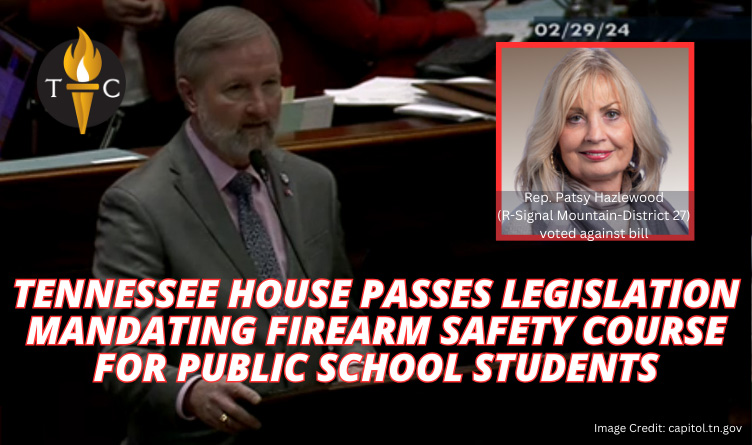 Tennessee House Passes Legislation Mandating Firearm Safety Course For Public School Students