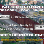 U.S. Mexico Border Penalties for illegal immigration - To Mexico 2 - 10 Years In Prison To U.S.A Allowed To Stay & Asked Nicely To Please Show Up For A Court Hearing See the problem? - Meme