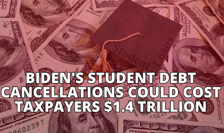 Biden's Student Debt Cancellations Could Cost Taxpayers $1.4 Trillion