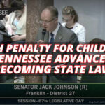 Death Penalty For Child Rape In Tennessee Advances To Becoming State Law