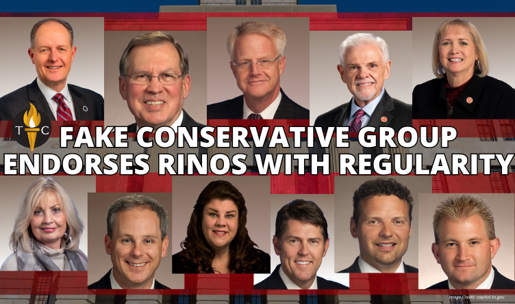 Fake Conservative Group Endorses RINOs With Regularity