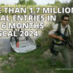 More Than 1.7 Million Illegal Entries In First 6 Months Of Fiscal 2024