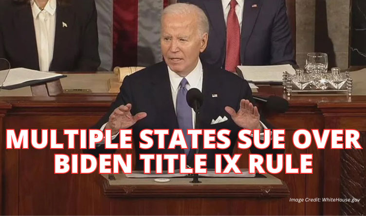 Multiple States Sue Over Biden Title IX Rule