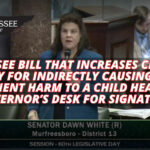 Tennessee Bill That Increases Criminal Penalty For Indirectly Causing Abuse, Imminent Harm To A Child Heads To Governor’s Desk For Signature