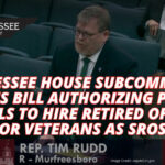 Tennessee House Subcommittee Passes Bill Authorizing Public Schools To Hire Retired Officers Or Veterans As SROs