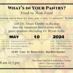What's in Your Pantry? Food Vs. Non-Food