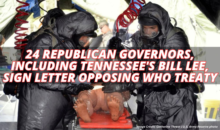 24 Republican Governors, Including Tennessee's Bill Lee, Sign Letter Opposing WHO Treaty