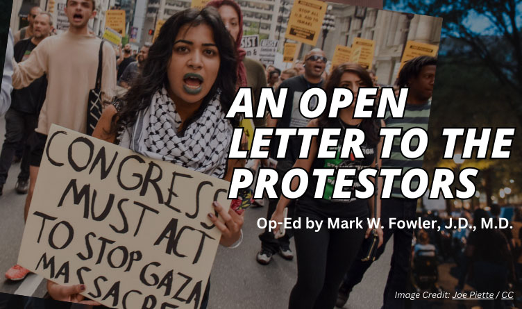 An Open Letter To The Protestors