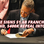 Gov. Lee Signs $1.6B Franchise Tax Refund, $400K Repeal Into Law