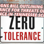 Lee Signs Bill Outlining Zero-Tolerance For Threats of Mass Violence In Tennessee Schools