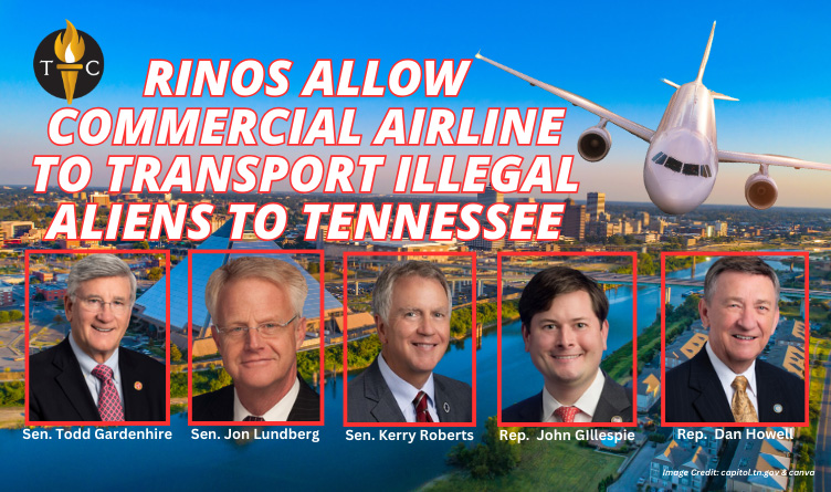 RINOs Allow Commercial Airline To Transport Illegal Aliens To Tennessee