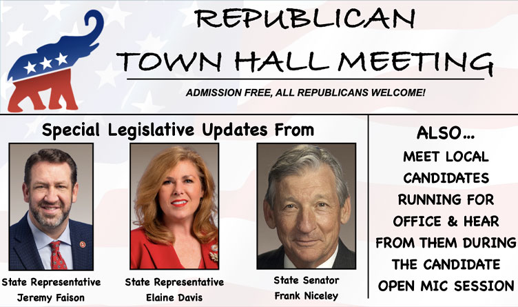 Republican Town Hall Meeting Coming Up In Dandridge, Tennessee