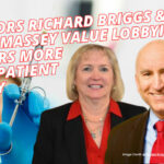Senators Richard Briggs & Becky Massey Value Lobbyist Dollars More Than Patient Safety