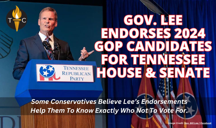 Gov. Lee Endorses 2024 GOP Candidates For Tennessee House & Senate