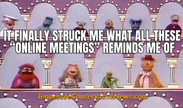 It finally Struck Me What All These “Online Meetings” Reminds Me Of - Muppet Show Meme