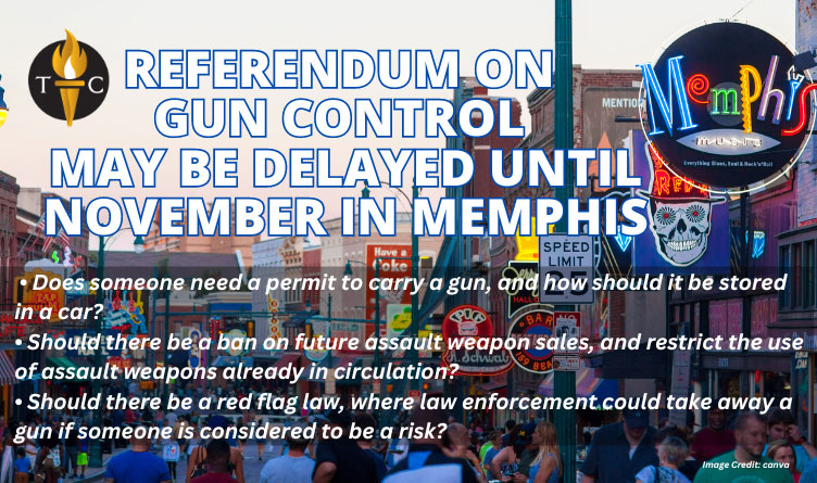 Referendum On Gun Control May Be Delayed Until November In Memphis