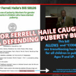 Senator Ferrell Haile Caught On Camera Defending Puberty Blockers