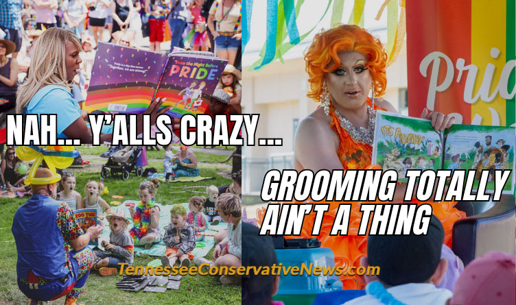 Nah... Y'alls Crazy... Grooming Totally Ain't A Thing - Drag Queen Storytime - Pride Month Meme