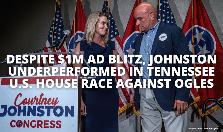 Despite $1M Ad Blitz, Johnston Underperformed In Tennessee U.S. House Race Against Ogles