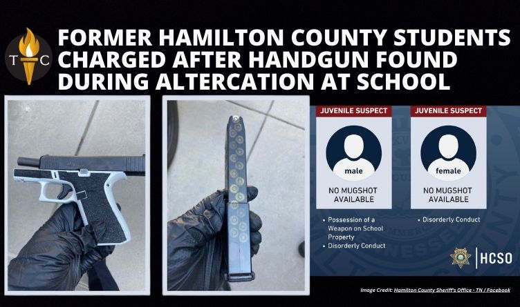 Former Hamilton County Students Charged After Handgun Found During Altercation At School