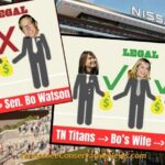 It's Okay, It's Totally Legal... Lobbyists - Lawmakers Senator Bo Watson - Tennessee - Tennessee Titans - Meme
