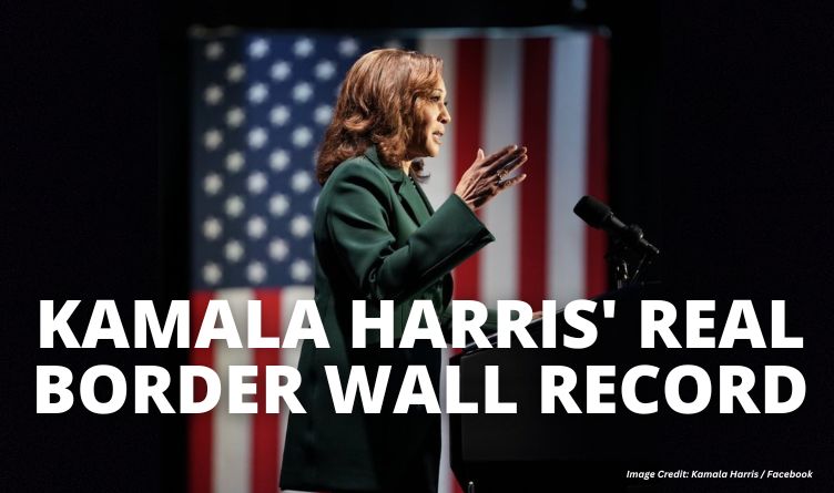 Kamala Harris' Real Border Wall Record