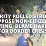 Majority Polled Strongly Oppose Non-Citizens Voting, Blame Harris For Border Crisis