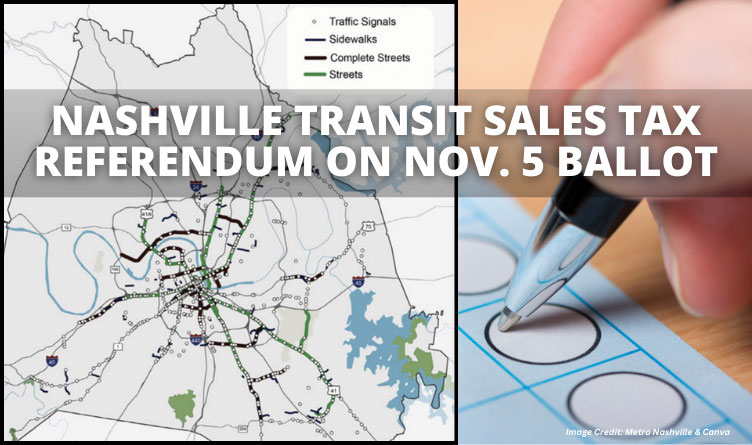 Nashville Transit Sales Tax Referendum On Nov. 5 Ballot