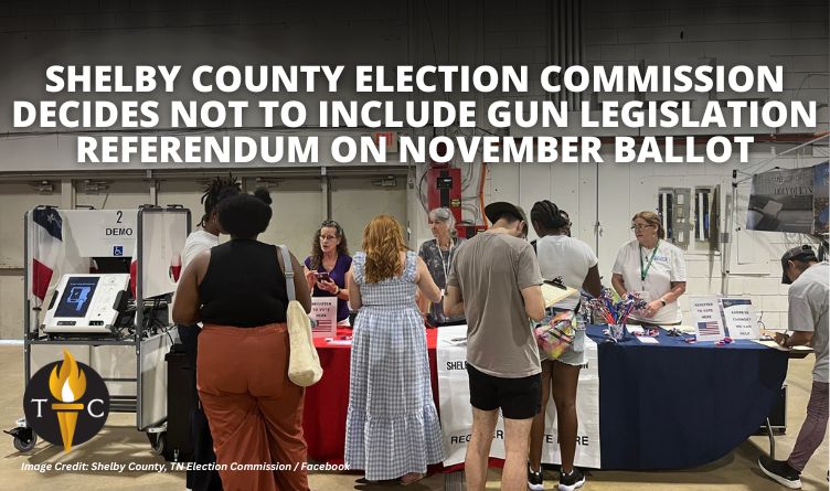 Shelby County Election Commission Decides Not To Include Gun Legislation Referendum On November Ballot