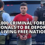 662,000 Criminal Foreign Nationals To Be Deported; Many Living Free Nationwide