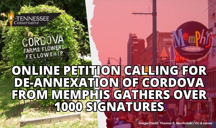 Online Petition Calling For De-Annexation Of Cordova From Memphis Gathers Over 1000 Signatures