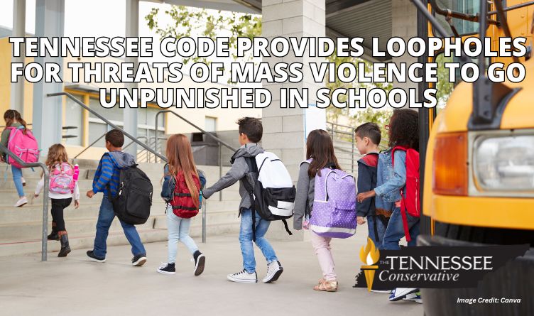 Tennessee Code Provides Loopholes For Threats Of Mass Violence To Go Unpunished In Schools