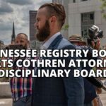 Tennessee Registry Board Reports Cothren Attorney To Disciplinary Board