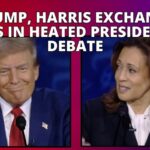 Trump, Harris Exchange Barbs In Heated Presidential Debate