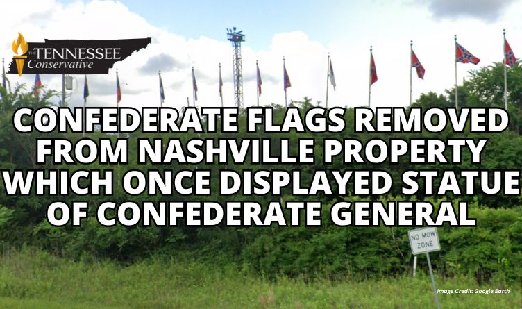 Confederate Flags Removed From Nashville Property Which Once Displayed Statue Of Confederate General