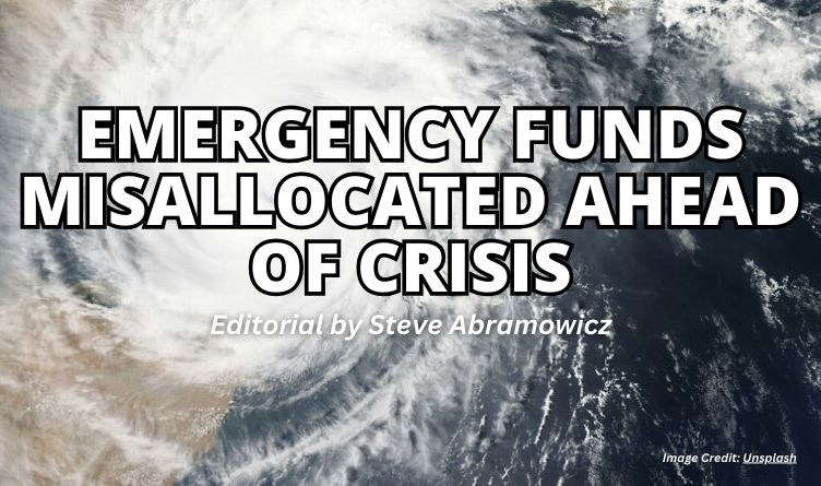 Emergency Funds Misallocated Ahead Of Crisis