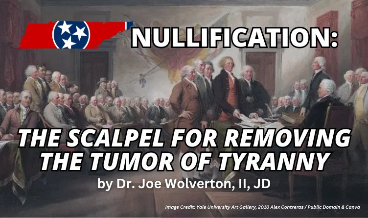 Nullification: The Scalpel For Removing The Tumor Of Tyranny