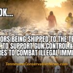 Oh Look... Protestors Being Shipped To The Tennessee Capitol To Support Gun Control & Oppose Measures To Combat Illegal Immigration - Meme