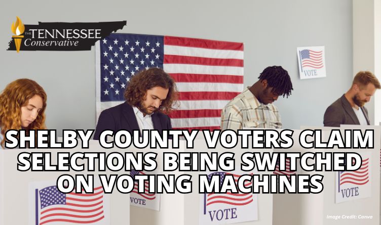 Shelby County Voters Claim Selections Being Switched On Voting Machines