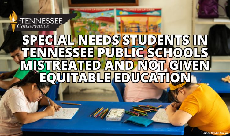 Special Needs Students In Tennessee Public Schools Mistreated And Not Given Equitable Education