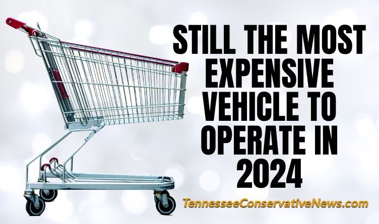 Still The Most Expensive Vehicle To Operate In 2024 - Groceries Shopping Cart Meme