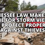 Tennessee Law Makes It A Crime For Storm Victims To Protect Property Against Thieves